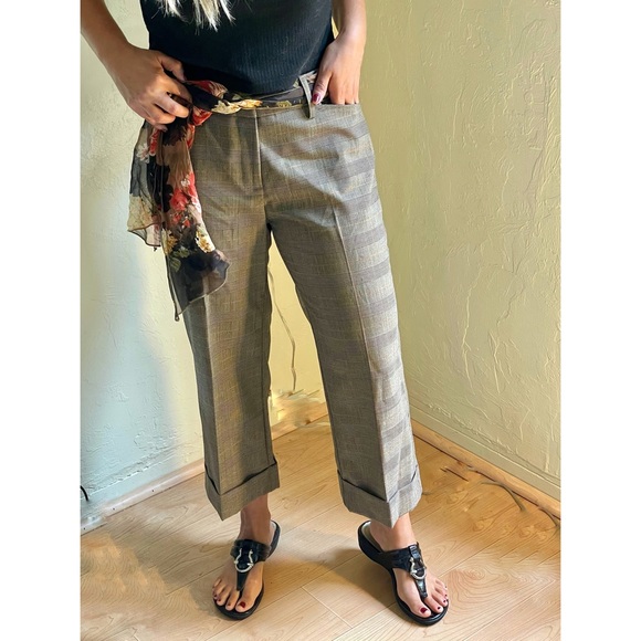 Karen Kane Capris with scarf belt - Picture 1 of 4